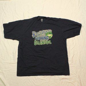 World's Greatest Fishing Grandpa Tee